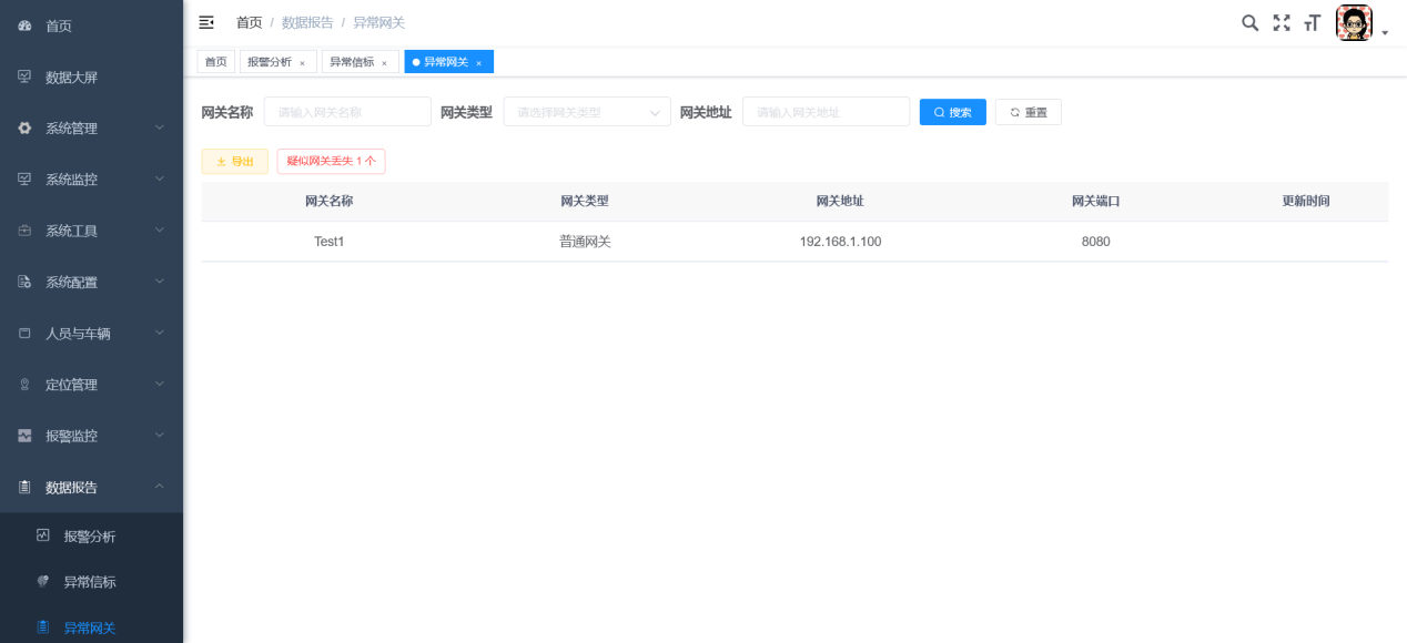 人员自动定位系统